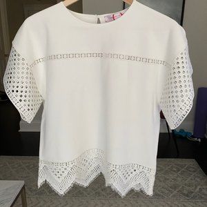 Carolina Herrera Lace Shirt